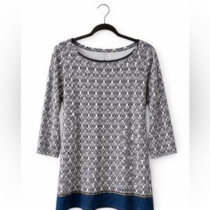 Sophia max geometric blouse size small